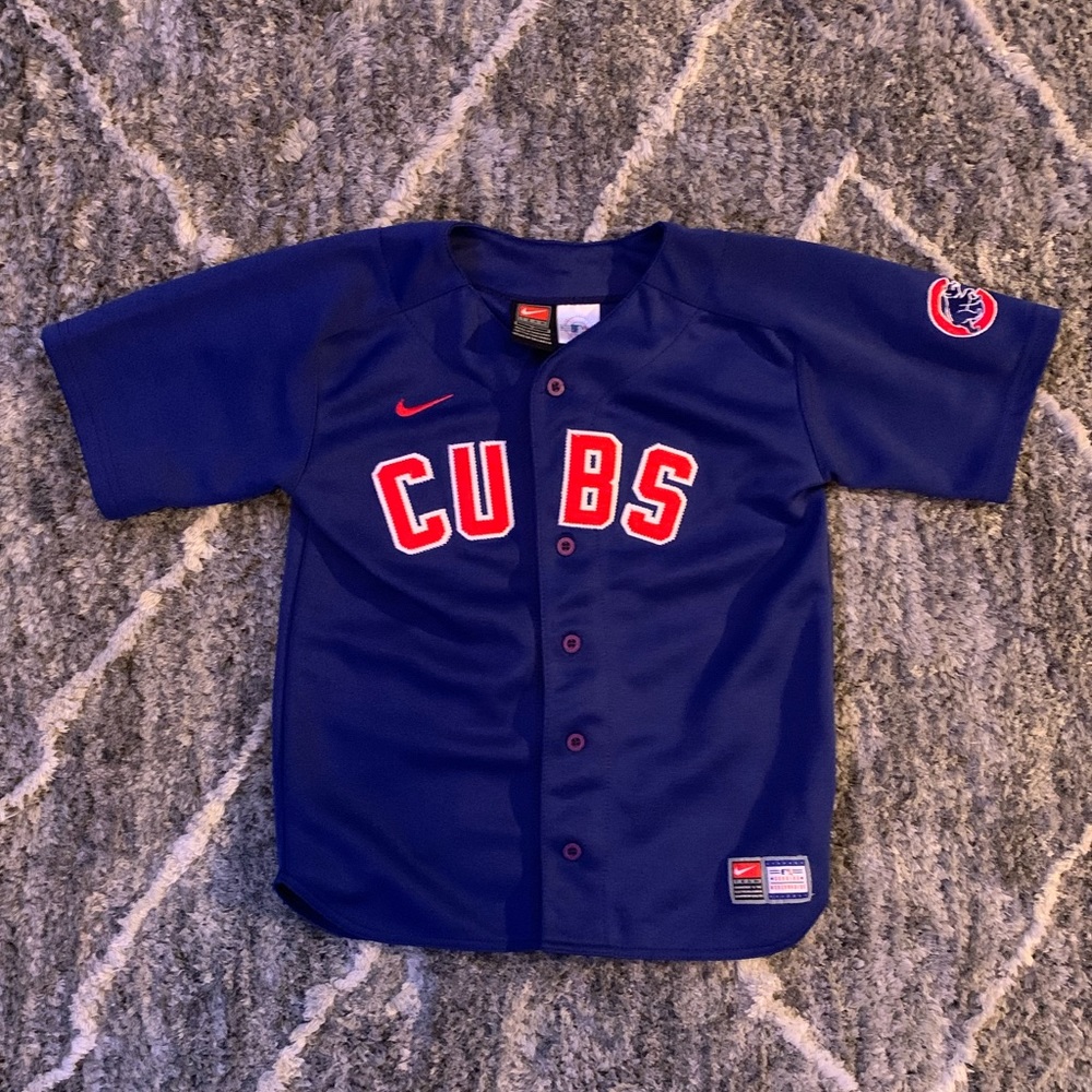 CUBS button up jersey